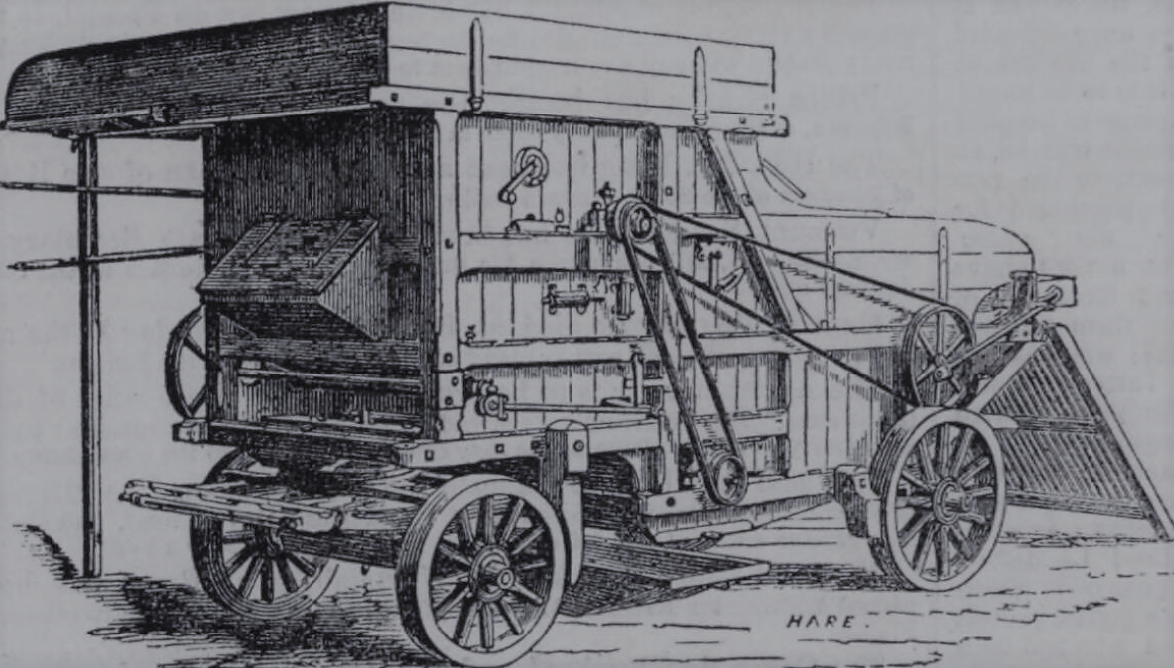 Image of Tuxford & Sons threshing machine