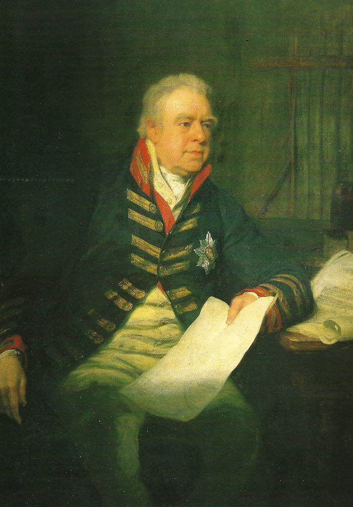 a portrait of Sir Joseph Banks